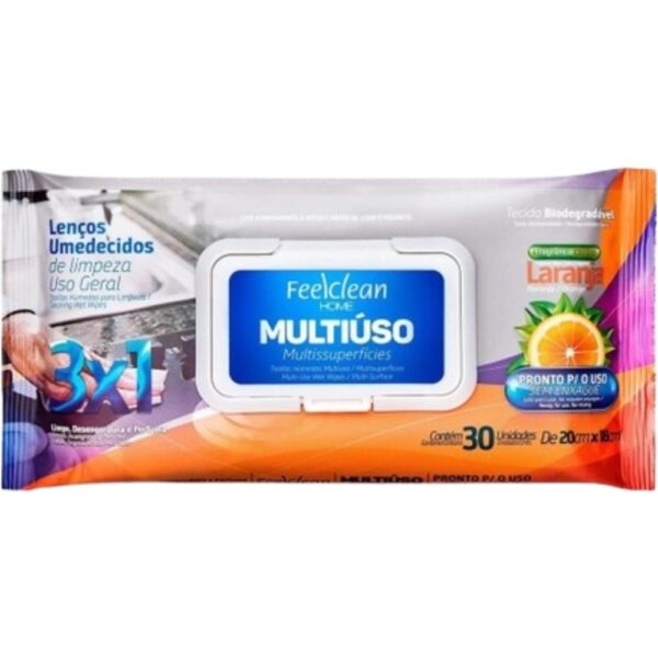 Lencos Umed Feelclean Home Multiuso E Multisuperficies 30Un