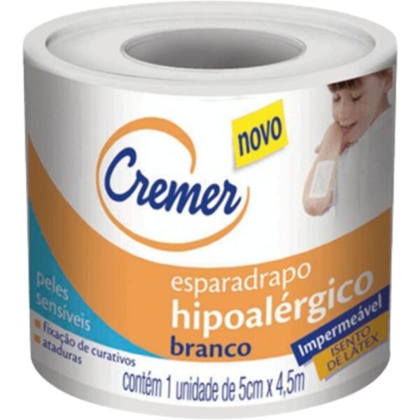 Esparadrapo Cremer Hipoalergenico 5Cmx4,5M