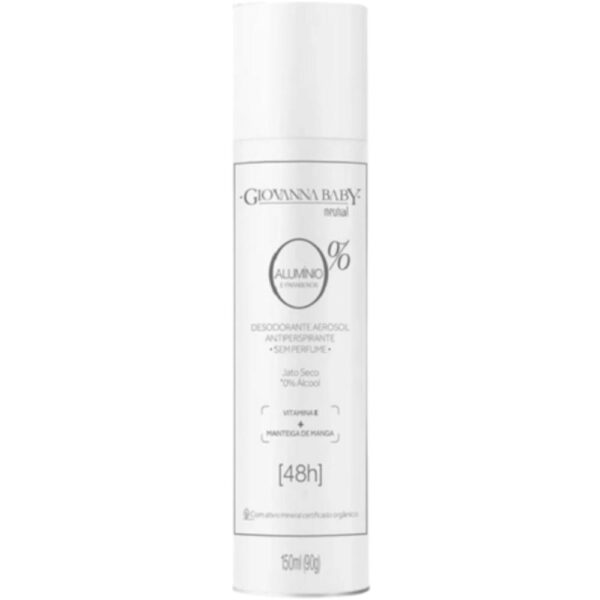 Desodorante Giovanna Baby Aero 0% Aluminio Neutral 150Ml