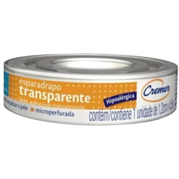 Esparadrapo Cremer Transparente 1,2Cmx4,5M