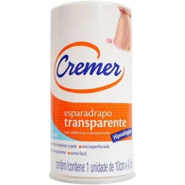 Esparadrapo Cremer Transparente 10Cmx4,5M