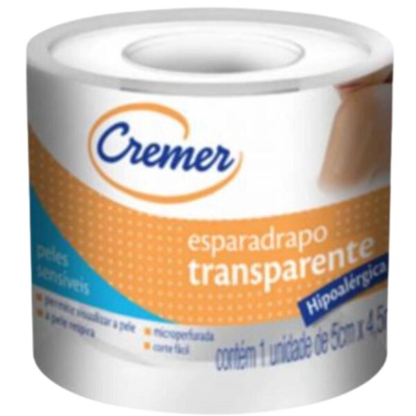 Esparadrapo Cremer Transparente 5Cmx4,5M