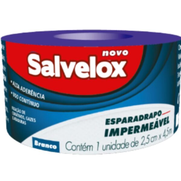 Esparadrapo Salvelox 2,5Cmx4,5M