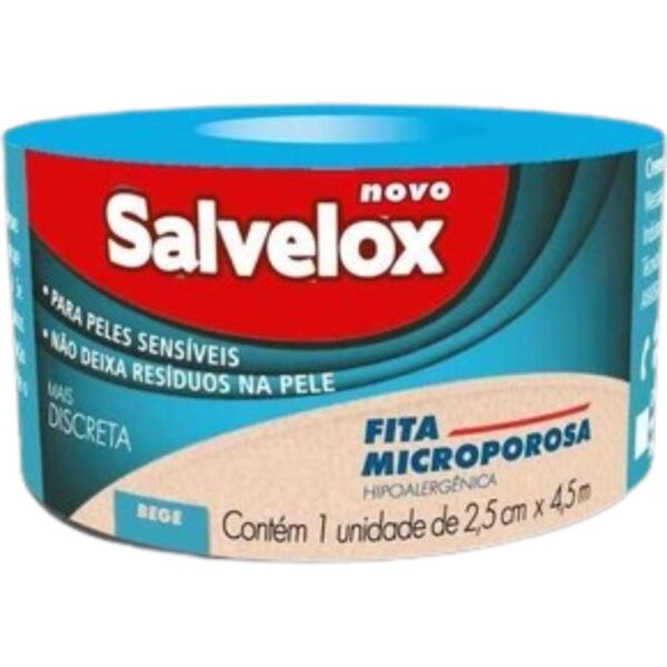 Microporosa Salvelox Bege 2,5Cmx4,5M
