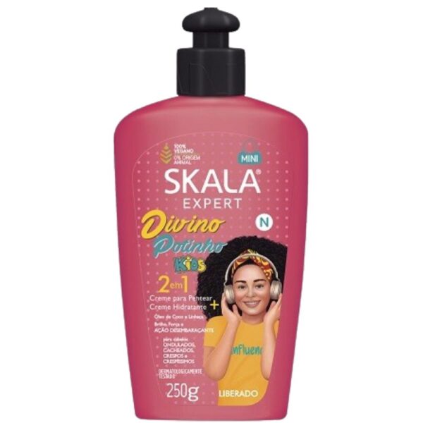 Creme Pentear Skala Divino Potinho 2Em1 250G