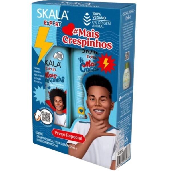 Kit Sh+Cond Skala  #Mais Crespinhos 325Ml