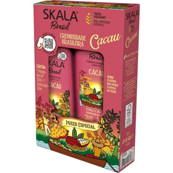 Kit Sh+Cond Skala Cacau 325 Ml