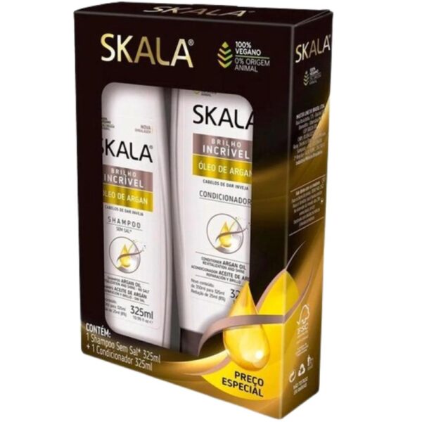 Kit Sh+Cond Skala Oleo De Argan 325Ml