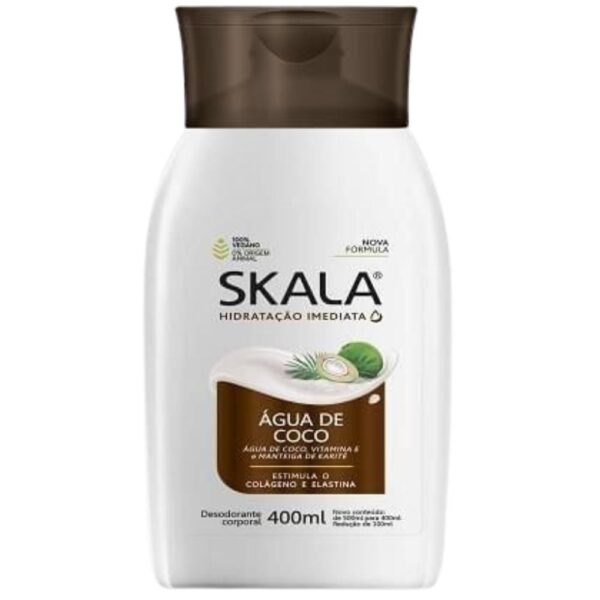 Locao Hidratante Skala Agua De Coco 400Ml