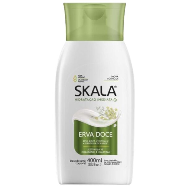 Locao Hidratante Skala Erva Doce 400Ml