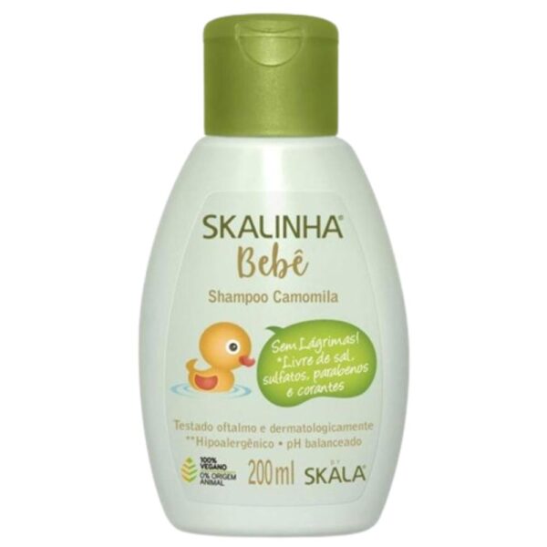 Shampoo Skalinha Bebe Glicerinado Camomila 200Ml