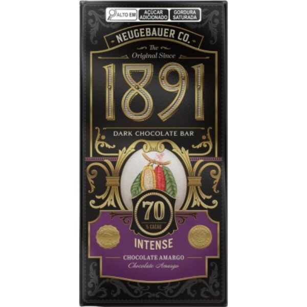 Choc Neugebauer 1891 70% Cacau 45G