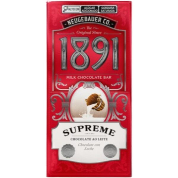 Choc Neugebauer 1891 Supreme Ao Leite 90G