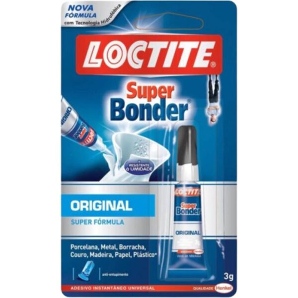 Cola Super Bonder Original 3G + 20% Gratis