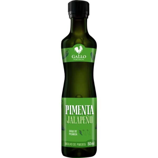 Molho De Pimenta Gallo Jalapeno Vidro 50Ml