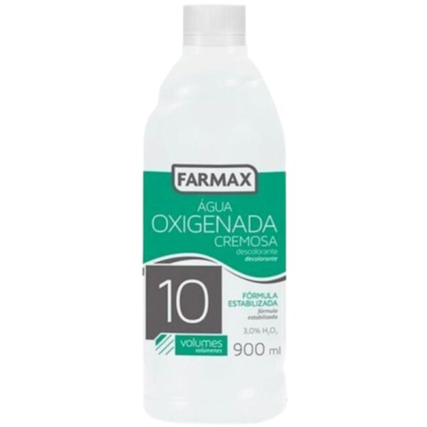 Agua Oxigenada Cremosa Farmax 10Vls 900Ml