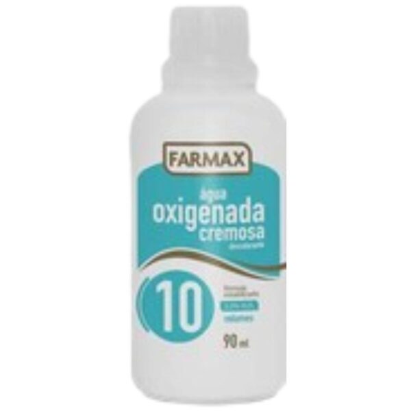 Agua Oxigenada Cremosa Farmax 10Vls 90Ml
