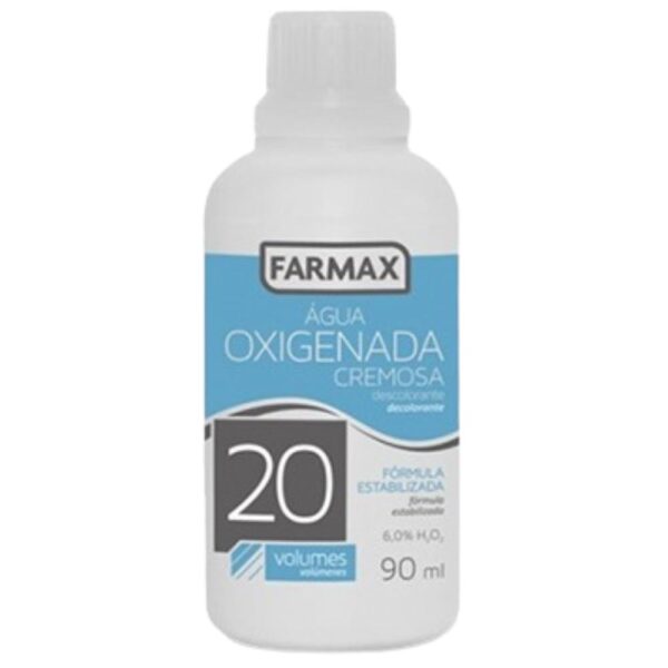 Agua Oxigenada Cremosa Farmax 20Vls 90Ml