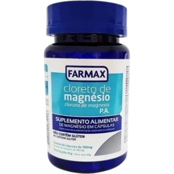Cloreto De Magnesio Farmax 60 Capsulas