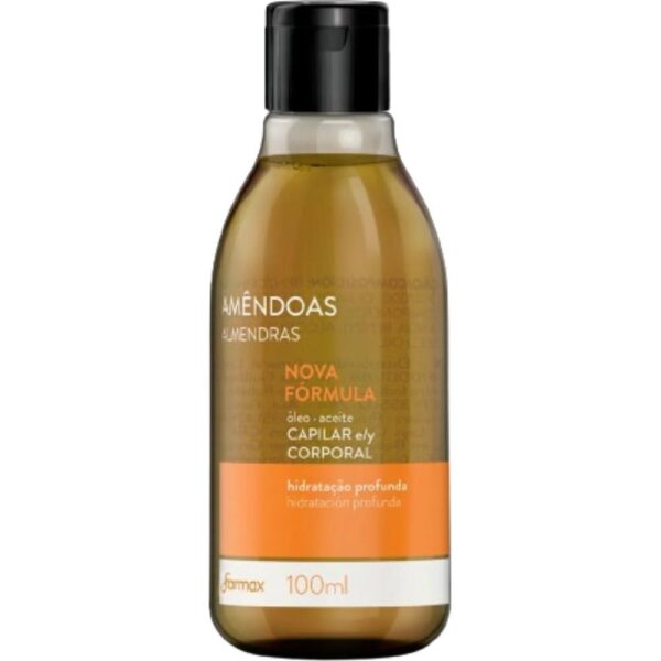 Oleo Capilar E Corporal Farmax Amendoas 100Ml