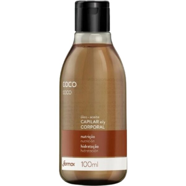 Oleo Capilar E Corporal Farmax Coco 100Ml