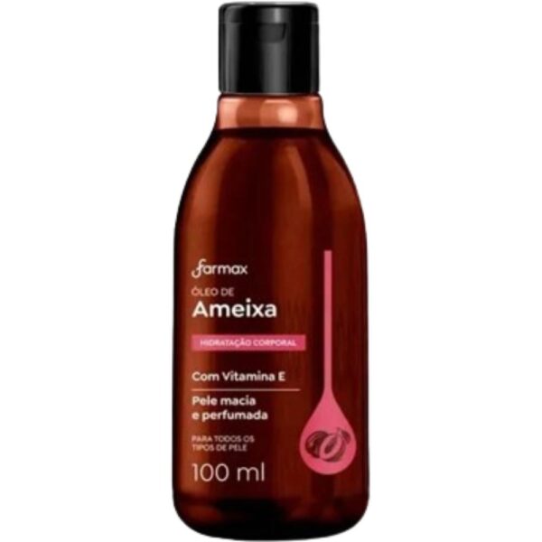 Oleo Corporal Farmax Ameixa 100Ml