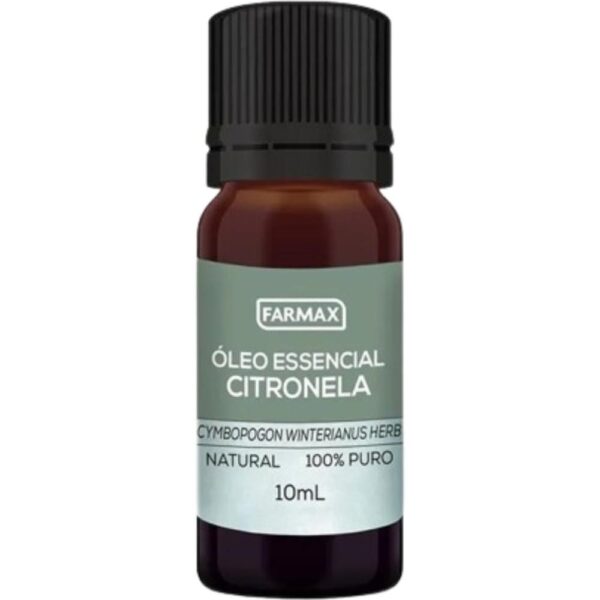 Oleo Essencial Farmax Citronela 10Ml