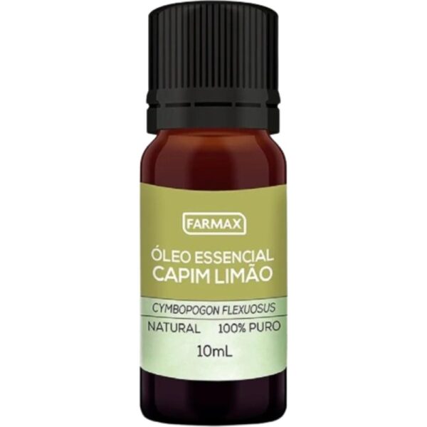 Oleo Essencial Farmax Capim Limao 10Ml
