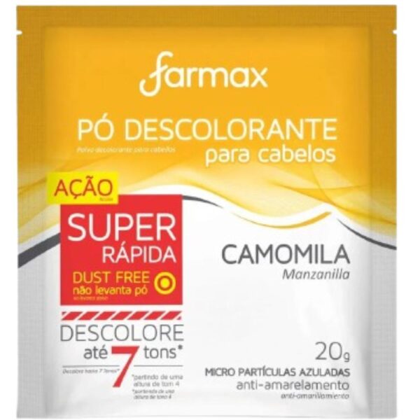 Po Descolorante Farmax Camomila 20G