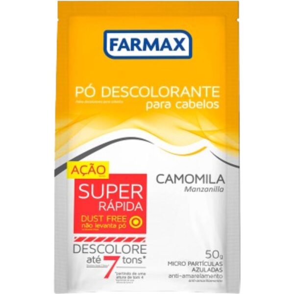 Po Descolorante Farmax Camomila 50G