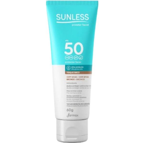 Protetor Solar Sunless Facial Bronze Fp50 60G