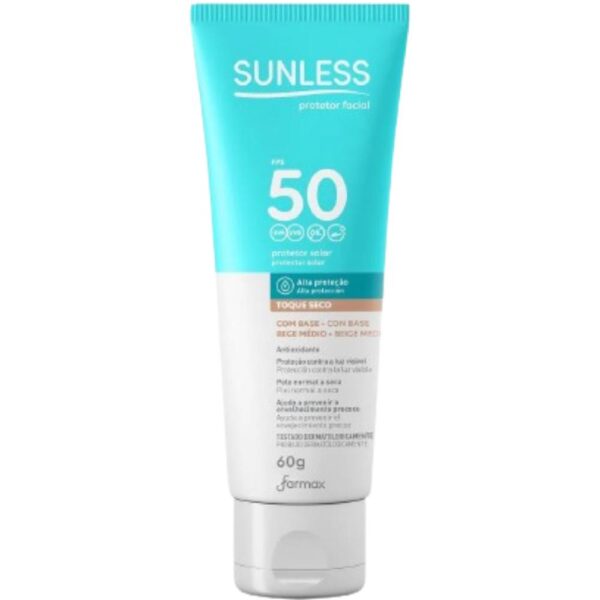 Protetor Solar Sunless Facial Medio Fp50 60G