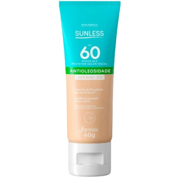 Protetor Facial Sunless Fps60 Cor 3.0 40G