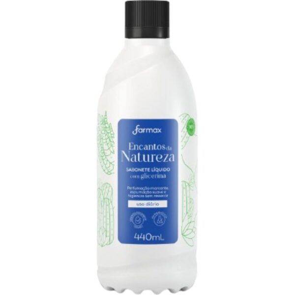 Sabonete Liquido Farmax Encantos Da Natureza Refil 440Ml