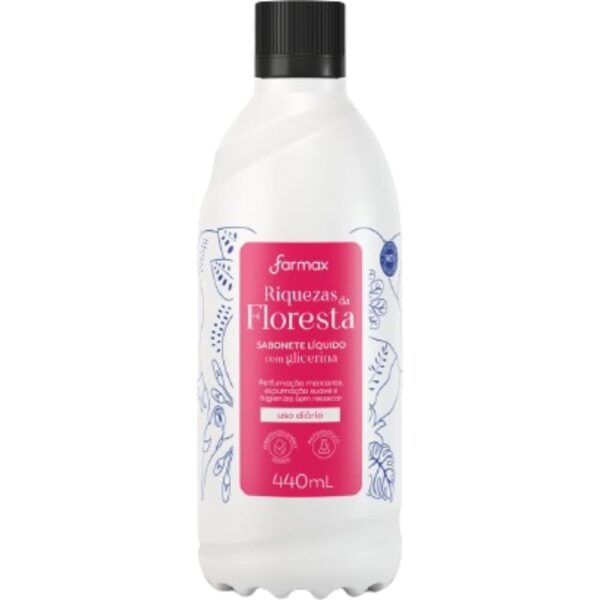 Sabonete Liquido Farmax Riqueza Da Floresta Refil 440Ml