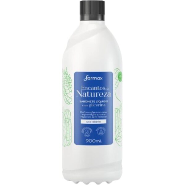 Sabonete Liquido Farmax Encantos Da Natureza Refil 900Ml