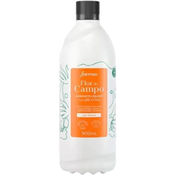 Sabonete Liquido Farmax Flores Do Campo Refil 900Ml
