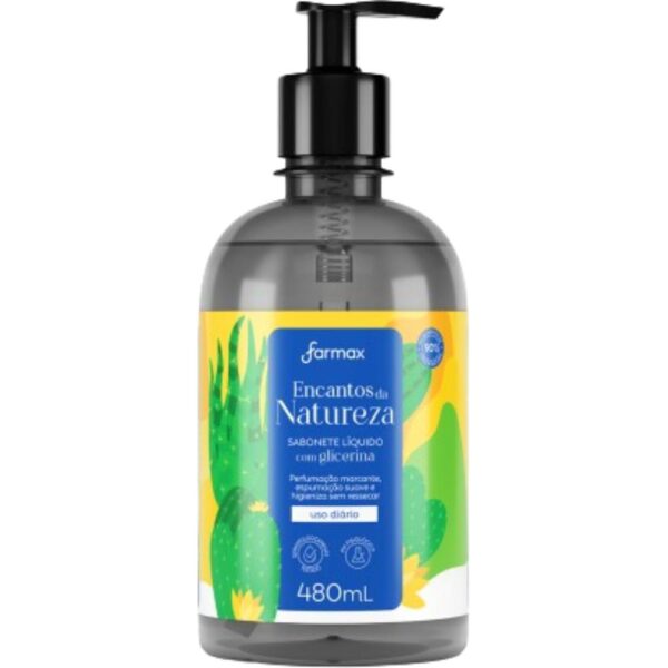 Sabonete Liquido Farmax Encantos Da Natureza 480Ml