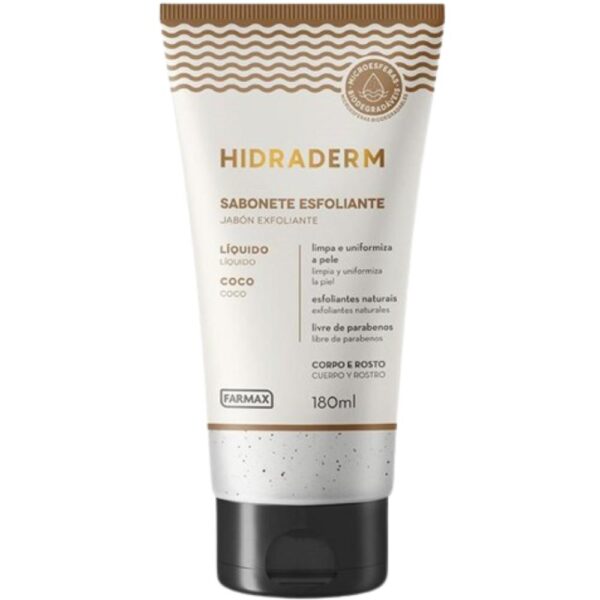 Sabonete Esfoliante Hidraderm Coco 180Ml