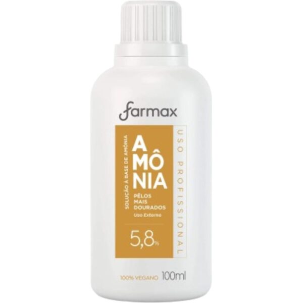 Solucao De Amonia Farmax 100Ml