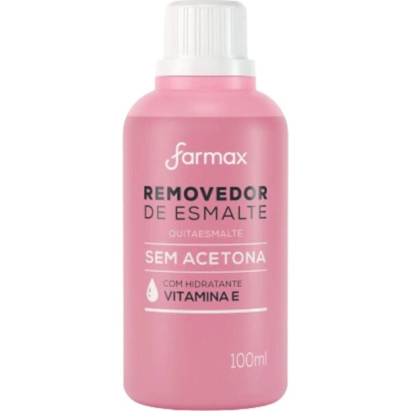 Removedor Farmax Sem Acetona 100Ml