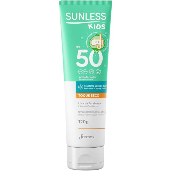 Protetor Solar Sunless Kids Fps50 120G