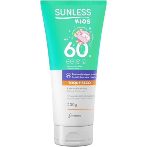 Protetor Solar Sunless Kids Fps60 200G