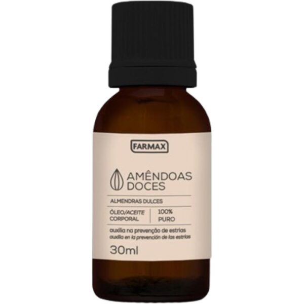 Oleo Corporal Farmax Puro Amendoas 30Ml