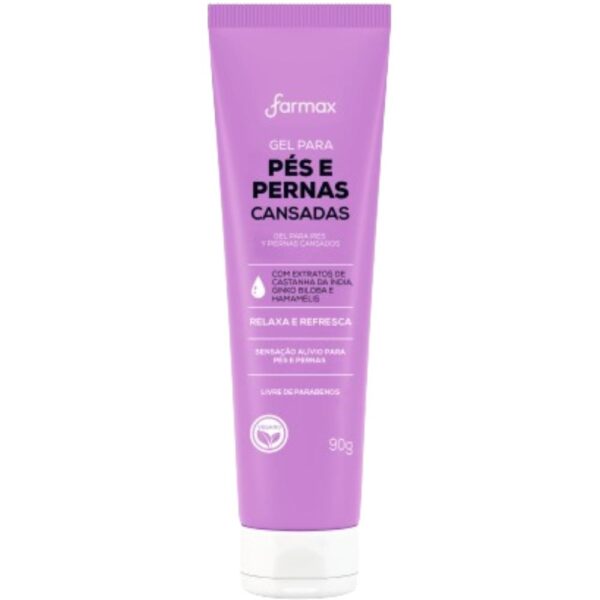 Creme Para Pes E Pernas Farmax 90G