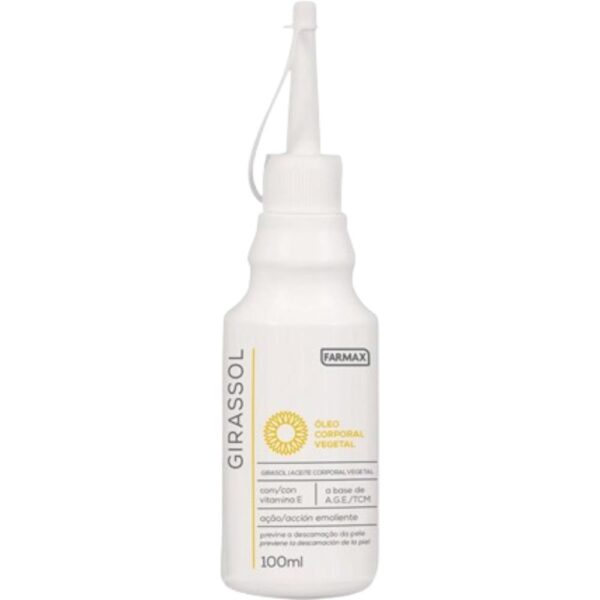 Oleo Corporal Farmax Girassol Com Almotolia 100Ml