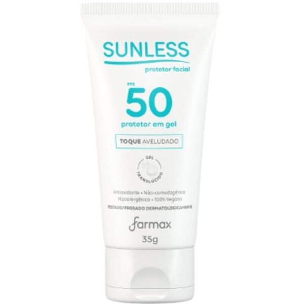Protetor Facial Sunless Fps50 Translucido 35G
