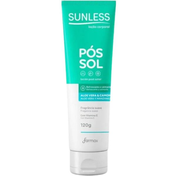 Loçao Pos Sol Sunless Camomila Aloe Vera 120Ml