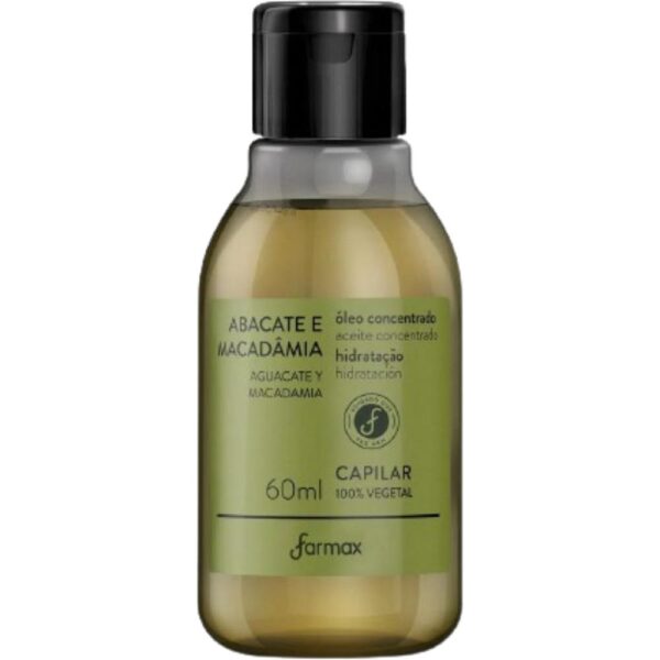 Oleo Capilar Farmax Abacate + Macadamia 60Ml