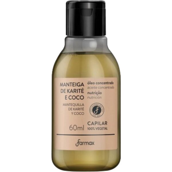 Oleo Capilar Farmax Karite + Coco 60Ml